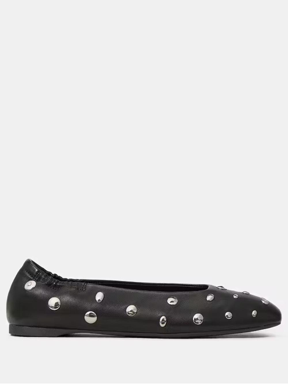 Kate Spade Halo Ballet Flat (Sz 9) Black Studded Leather - Picture 5 of 9